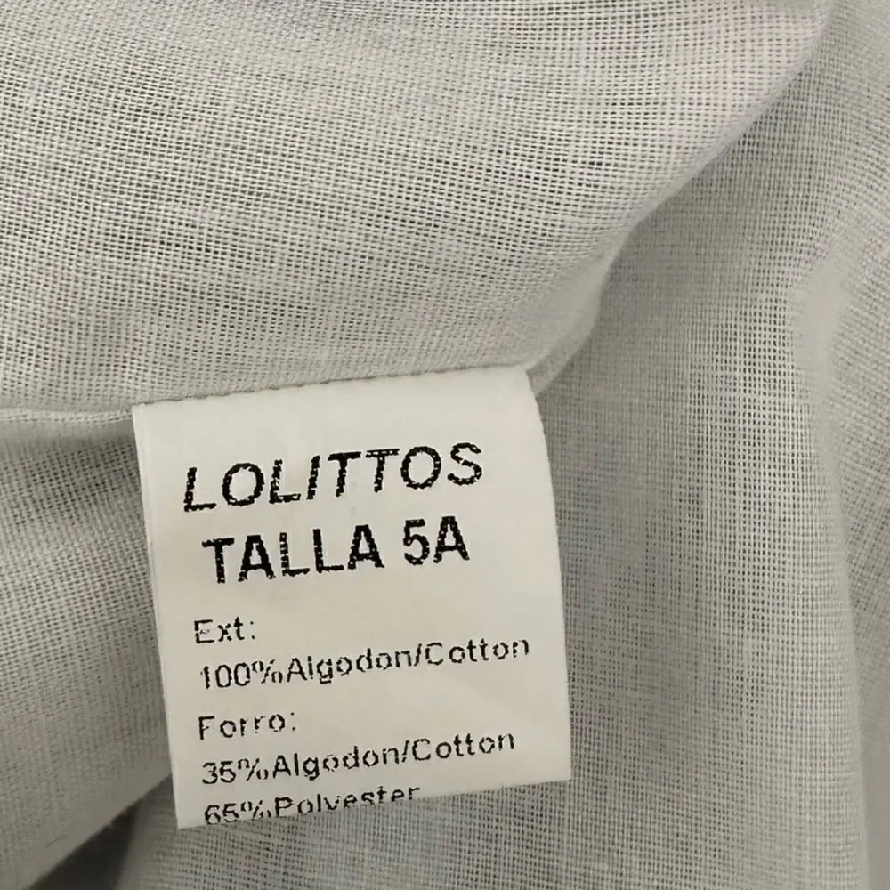 LOLITTOS | Blue | COTTON FISH PRINTED DRESS